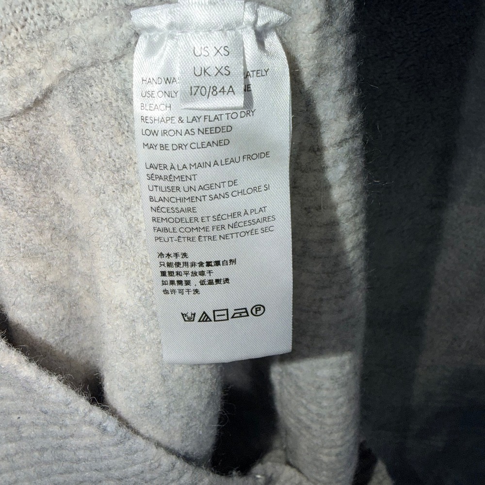 Free People Womens Shawl Collar Cardigan Sweater Size XS Gray Button Front - Picture 6 of 6
